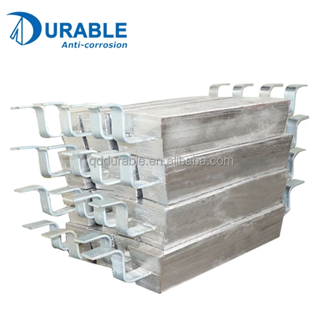 China sacrificial aluminum anodes manufacturer supply Ship hull anodes quickly delivery
