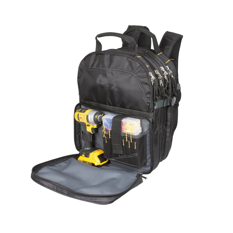 Custom Multifunction Pocket Tool Backpack Hardware Bag Back Pack For Travelling