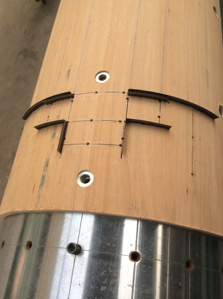 corrugated carton die-cutting rotary wooden die-cutter mould