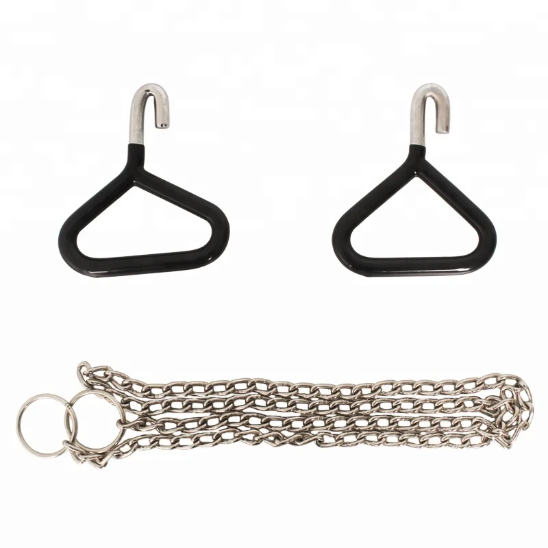 Farm Dystocia Equipment, OB Obstetrical Chain , Cow Midwifery Hook, 1.5m length with SS304
