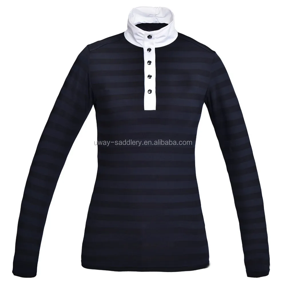 horse riding long sleeve baselayer for equestrian