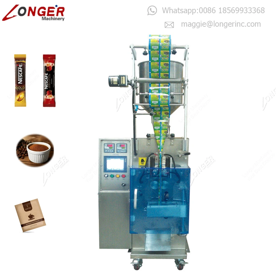 High Quality Instant Salt Sachet Powder Sugar Stick Packet Packaging Machine Price Coffee Packing