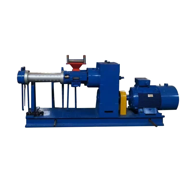 Pin Barrel Cold Feeding Rubber Extruder Machine
