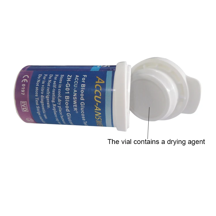 China wholesale diabetic supplies blood glucose test strips glucometer strips