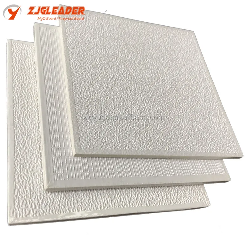Magnesium oxide board for insulated decorative ceiling and mgo wall panels