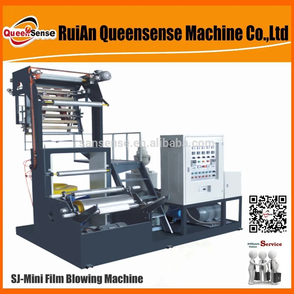 Mini film blowing machine / small plastic extrusion machine / mini blowing machine