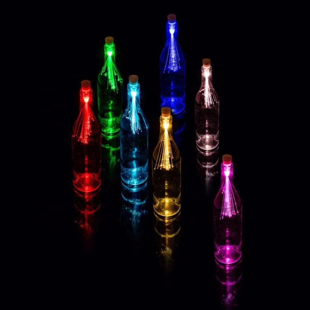 Fully waterproof 10 mm mini outdoor multicolor outdoor fabric christmas interior engine led Fiber optic light