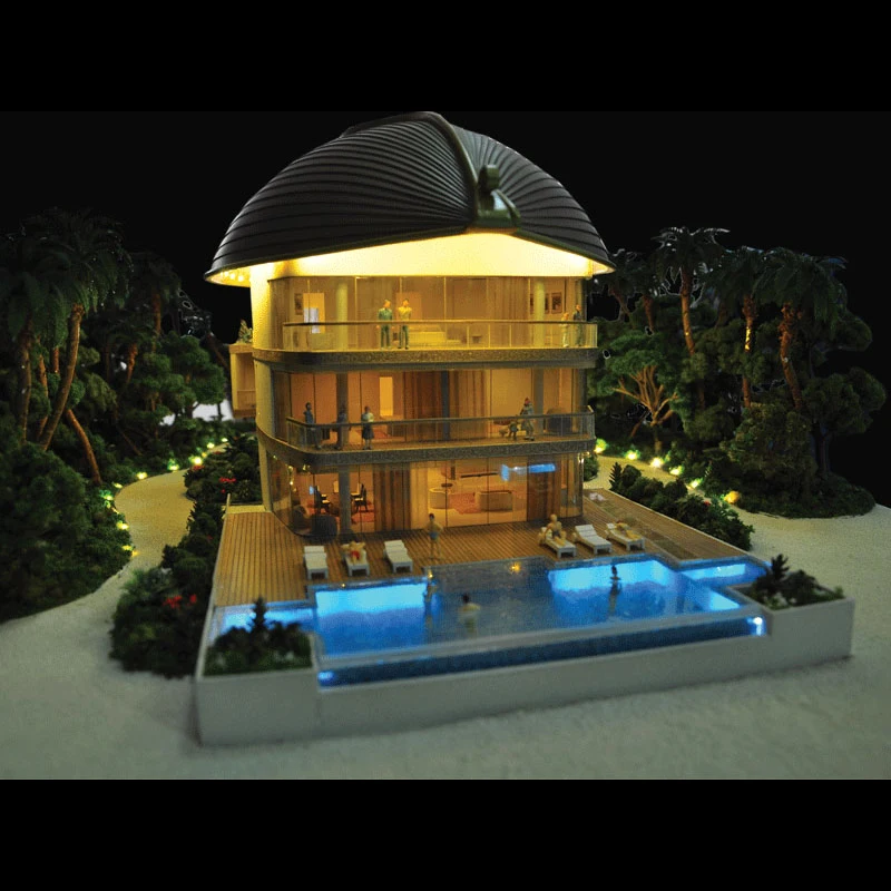 
villa model for holiday and vocation 