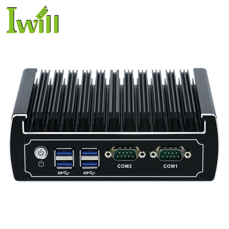 2017 thin client IBOX-501 N13 L2 i5-6200U pc Wifi/3G/4G fanless dual lan with M.2 linux system