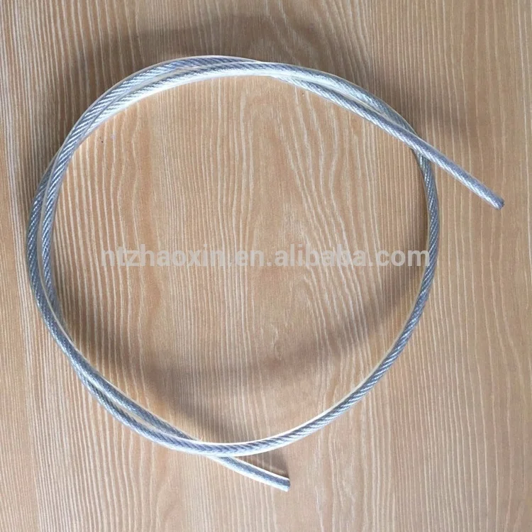 
19x7 4mm 10mm 12mm 25mm Electro galvanized used nat Steel Wire Rope witnout scrap flat flexible marine wire rope 