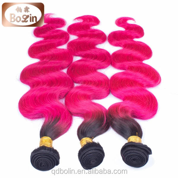 
Grade 8A Wholesale Peruvian Human Hair Purple Ombre Weave Two Tone Braiding Hair 