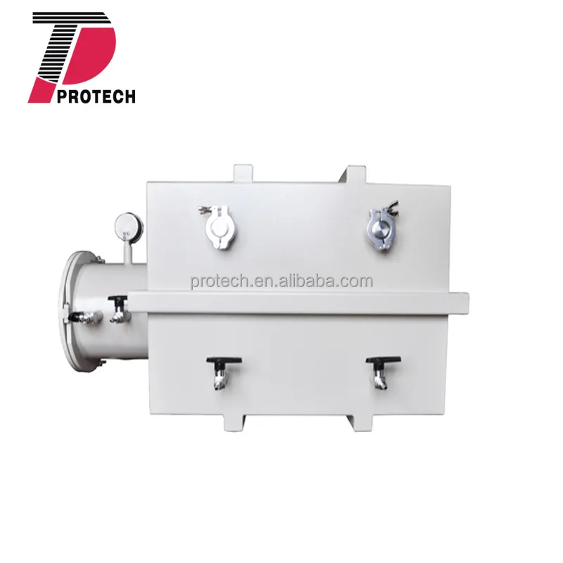 Stainless steel vacuum lab glove box price China factory