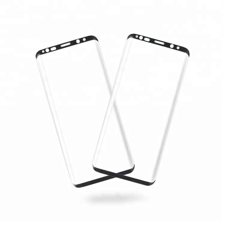 
Sensitive Touch Full Glue Glass For Samsung Galaxy S9 3D Curved Tempered Glass Screen Protector 