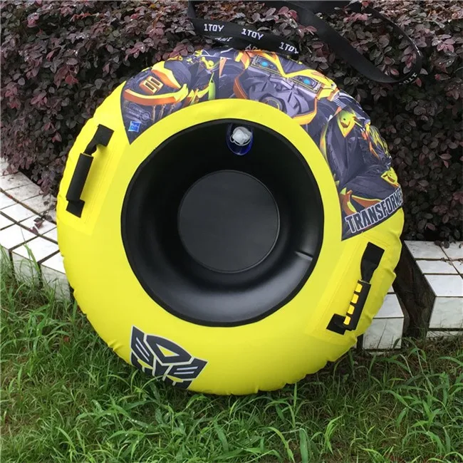 
high quality PVC inflatable snow tube, inflatable snow sled for sale 