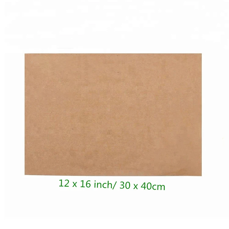 
Custom greaseproof parchment paper baking sheet virgin parchment paper 