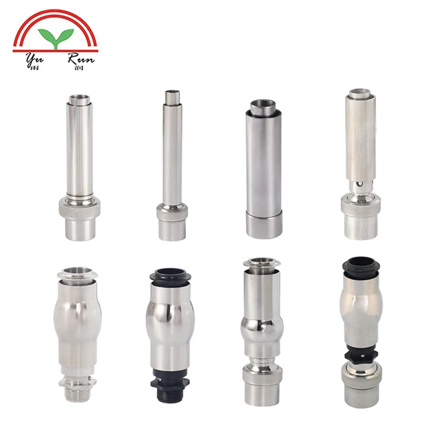 Factory Price 340mm length water film nozzle stainless steel flat lava nozzle jet head