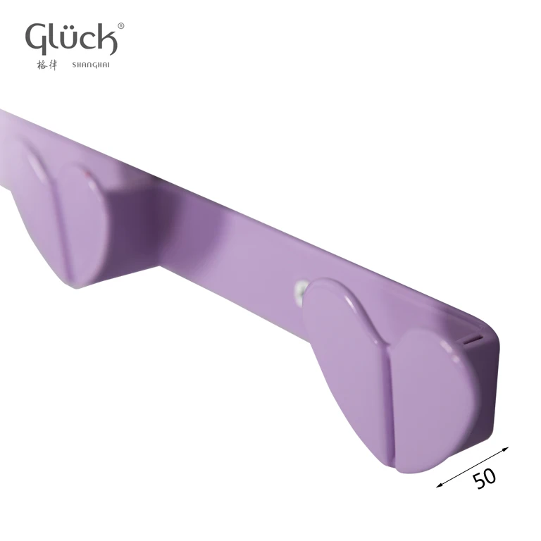 New design heart metal clothes hook for wall HEART HANGER W523