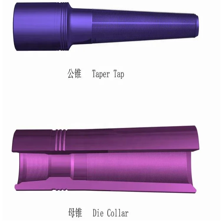 API High-Grade Alloy Steel Fishing Taper Taps and Die Collar