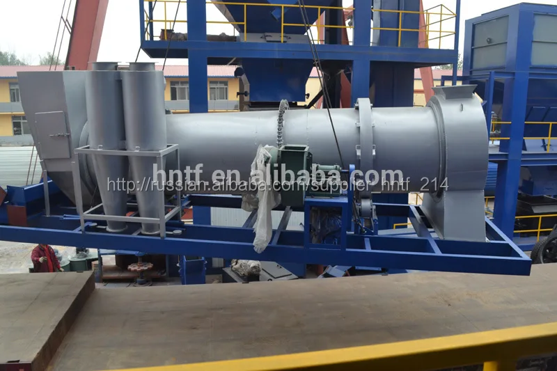 асфальтный завод битумного завода горячей асфальтовой смеси завод мобильные асфальтовые завод dhb-100