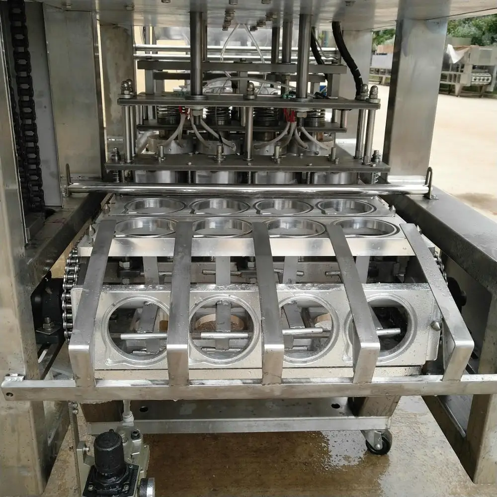 Automatic Cup Filling Sealing Machine/ Plastic Cup Sealer for Flavored Drink Stirred Yoghurt Fruit Yoghurt