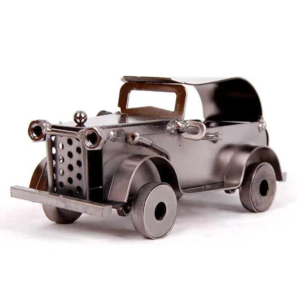Mettle Iron Retro Car Models European Home Furnishing Decoration Antique Handicrafts