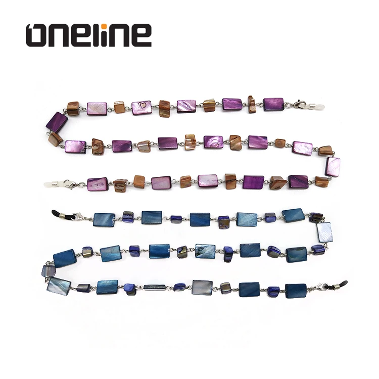 Factory Price Reading Eyeglass Stone Beads Sunglasses Glasses Chain