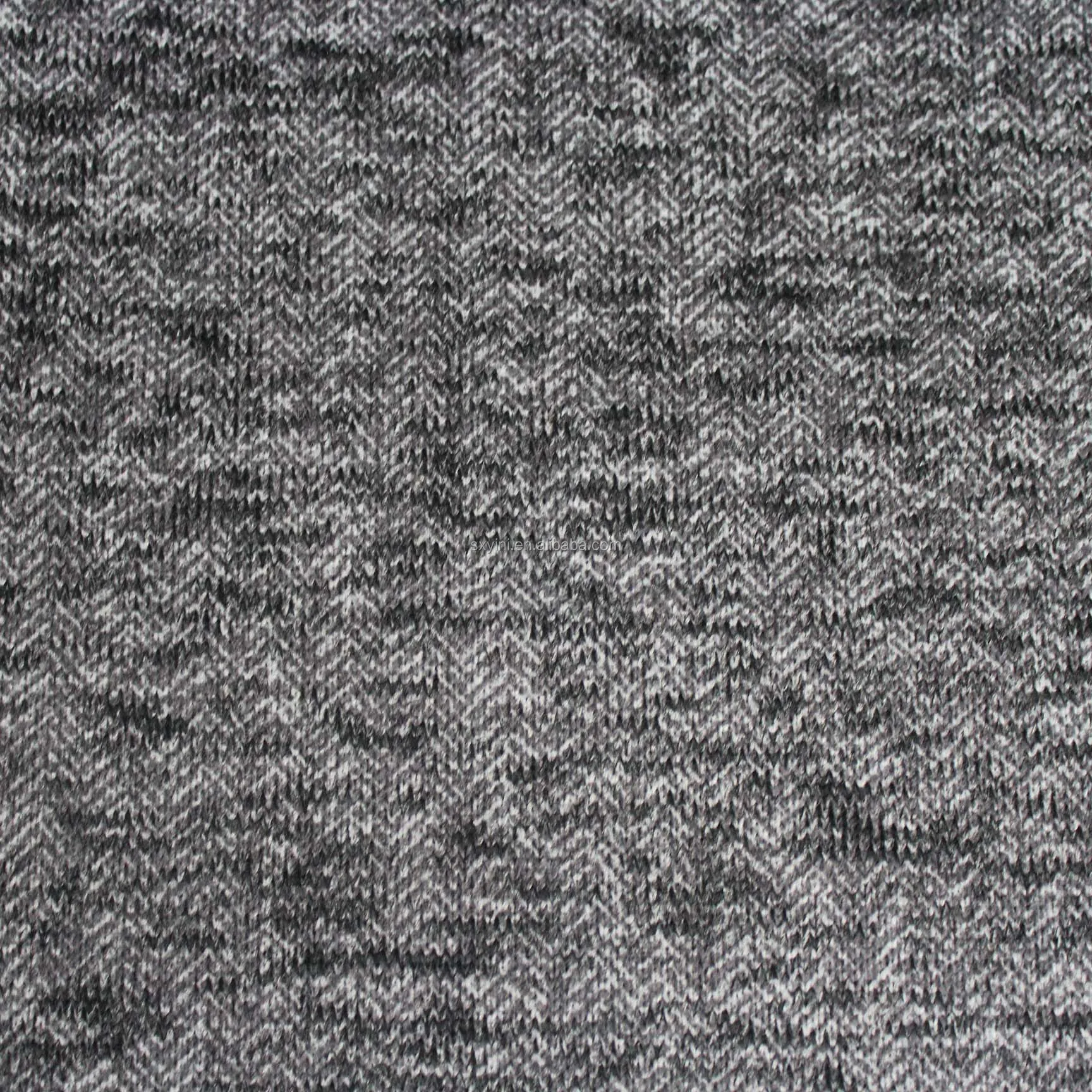 
100%polyester knitted fleece fabric hacci back sided brushed napped fabric for jacket 