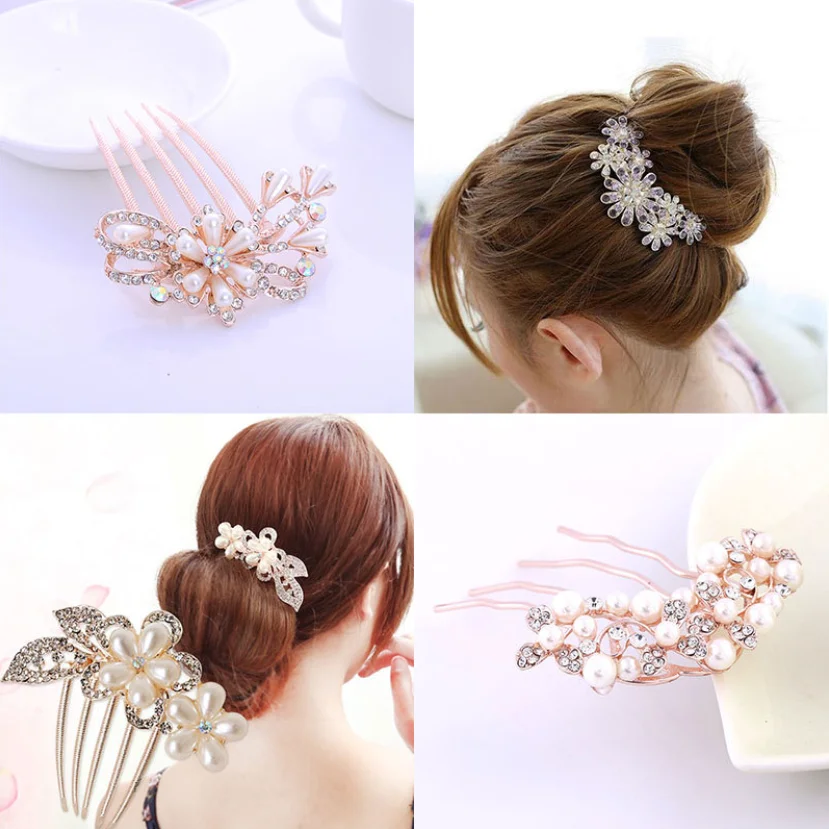 Bridal hair comb hair accessories women