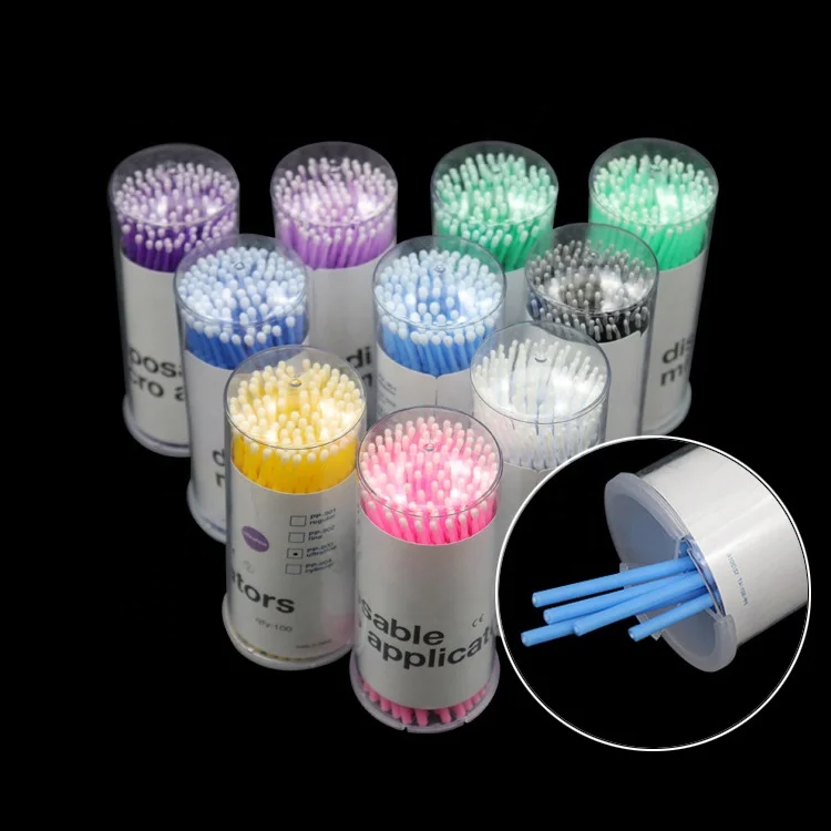 Medical Cleaning Micro Swab Dental Brushes Disposable