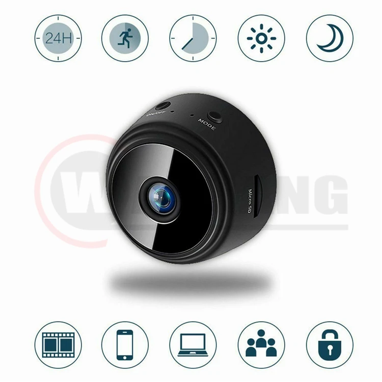
Mini Wifi Camera Full HD 1080P Infrared Night Vision Micro P2P IP Camera Outdoor Motion Detection DVR Video Surveillance Camera 