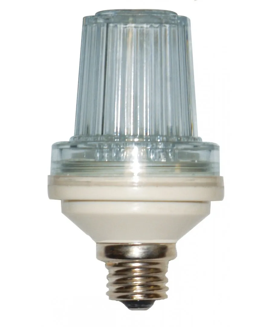 Уличное рождественское праздничное освещение 4 Вт E17 C9 базовый стробоскоп мигающий свет Светодиодные мерцающие лампы