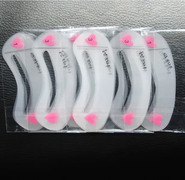 Eyebrow Drawing Card / eyebrow makeup tool / eyebrow template