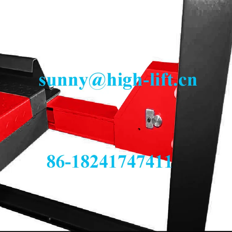 Four Post Car Parking Lift System runway length 4200mm