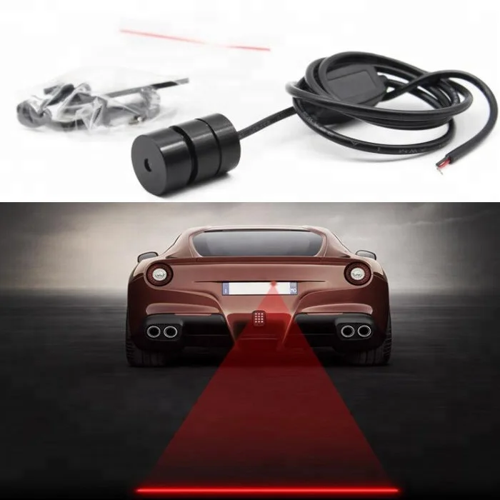 wholesale Cheap anti-collision laser warning fog light for car motorcycles trucks