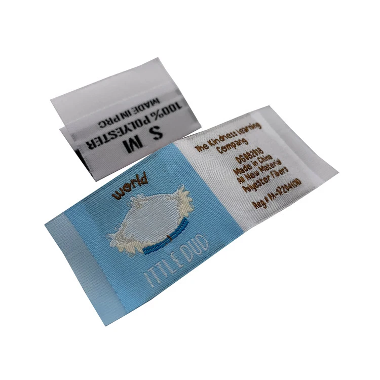 Brand Name Wholesale Fabric Custom Garment Jeans Custom T-Shirt Tags Design Printed Clothing Label