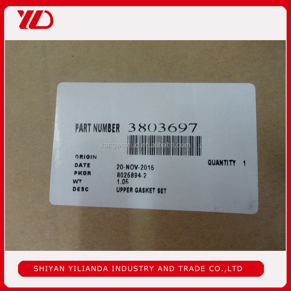 V28 верхней прокладка двигателя комплект 3803697