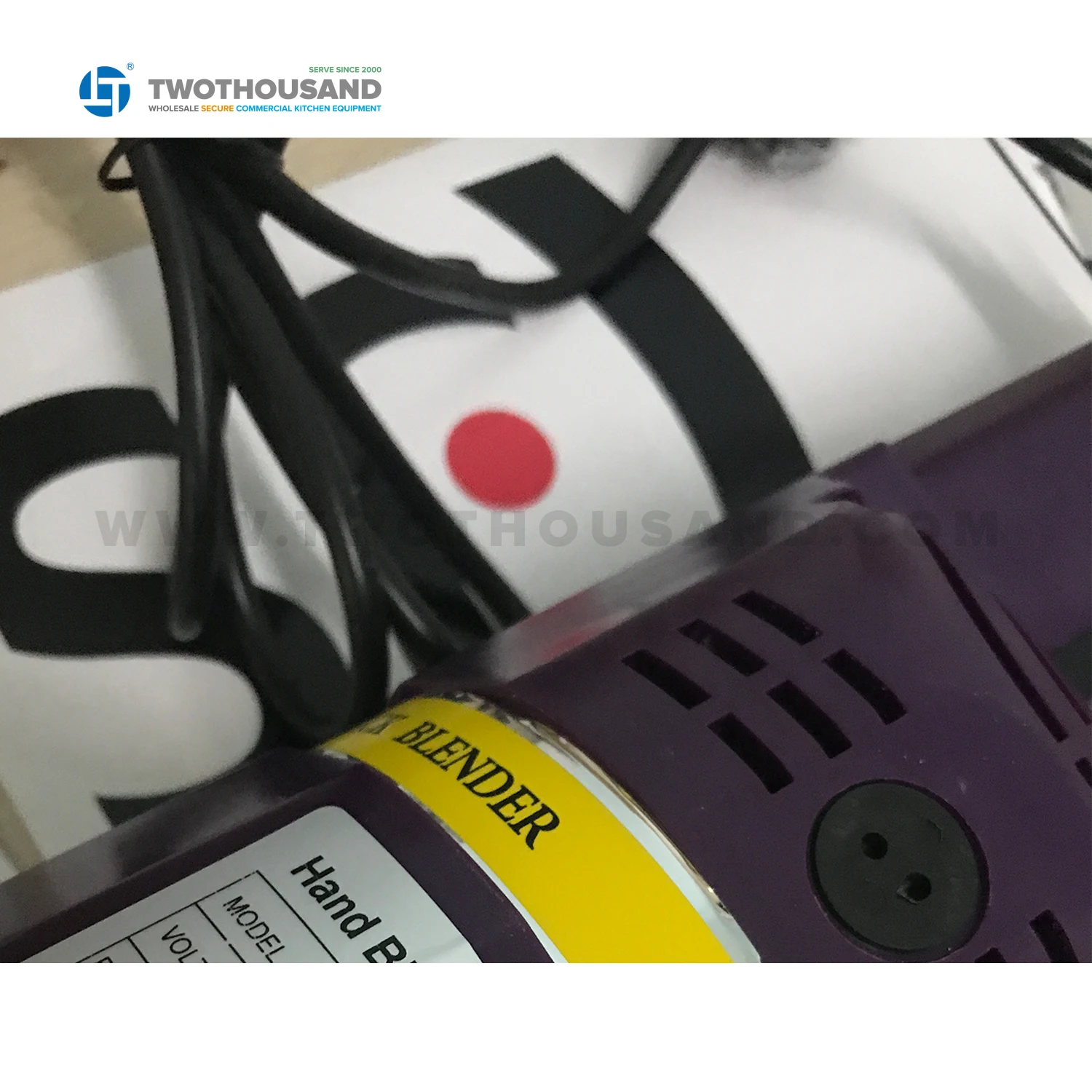 
Multi-Function Industrial Mini Electric Hand Blender Constant Speed Food Mixer 