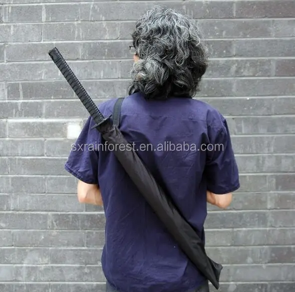 8K/16K/24K personality creative samurai sword umbrella