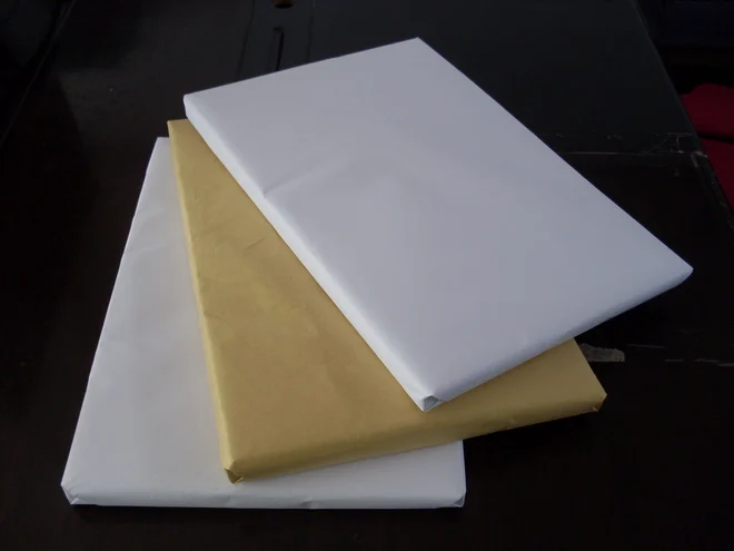 MG white sandwich paper