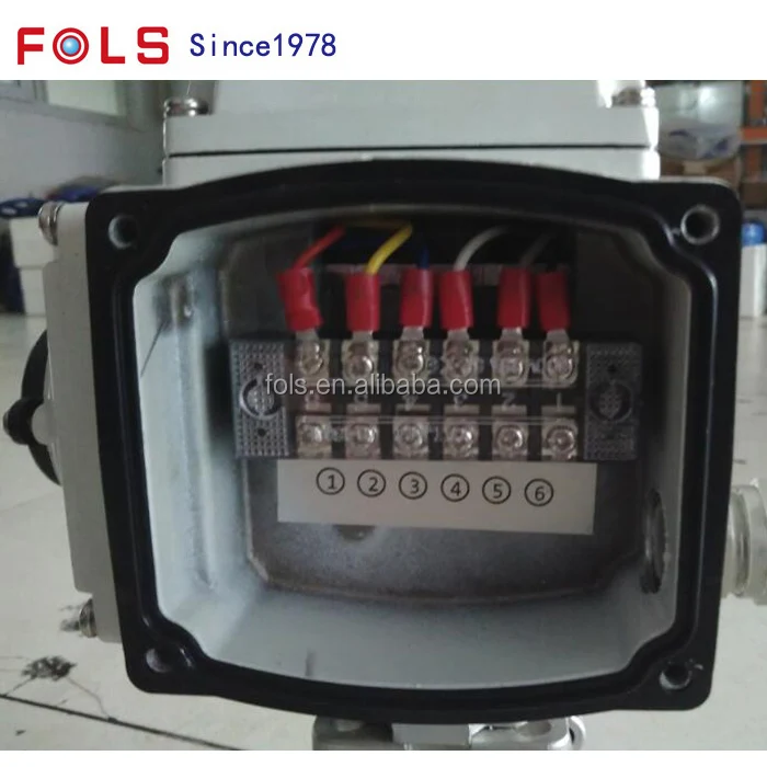 electric regulating type ASTM A216 WCB flange trunnion ball valve