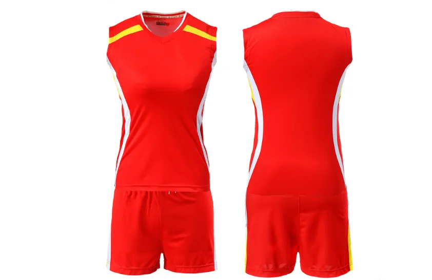 new custom design women volleyball jersey team uniforms