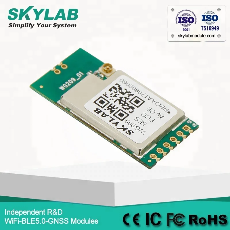 SKYLAB RoHS CE FCC certificate MT7601 4G WLAN MAC/BB Embedded SMD Linux Ralink USB WiFi Direct Module