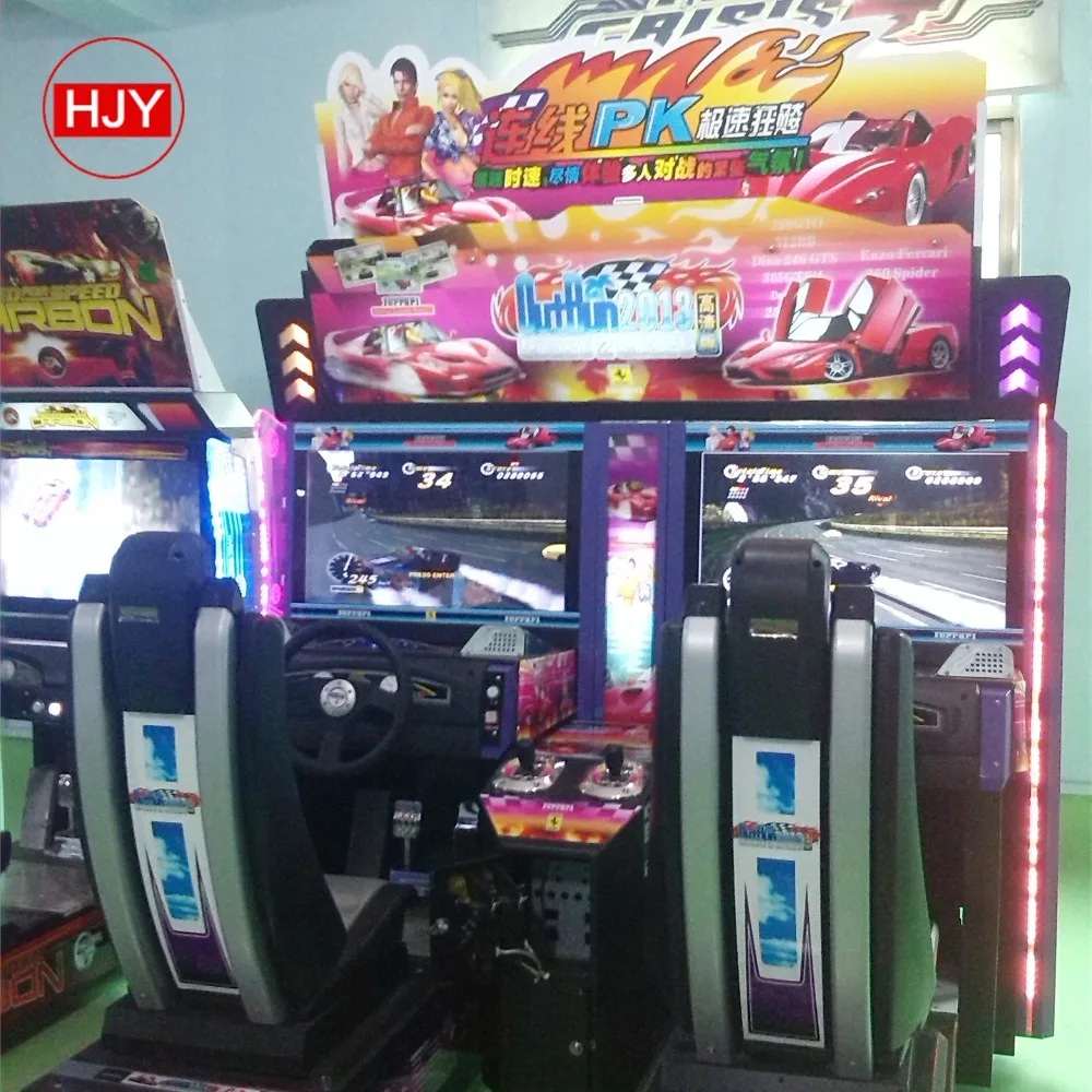 Coin Operated Kiddie Ride Amusement Machines Car Video Game