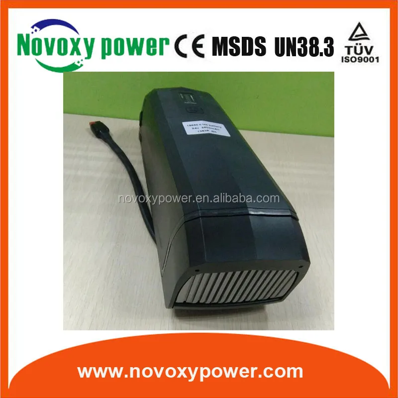 
lithium ion 36 volt ebike battery 26F batteries 36v 13ah 250w for electric bicycle 