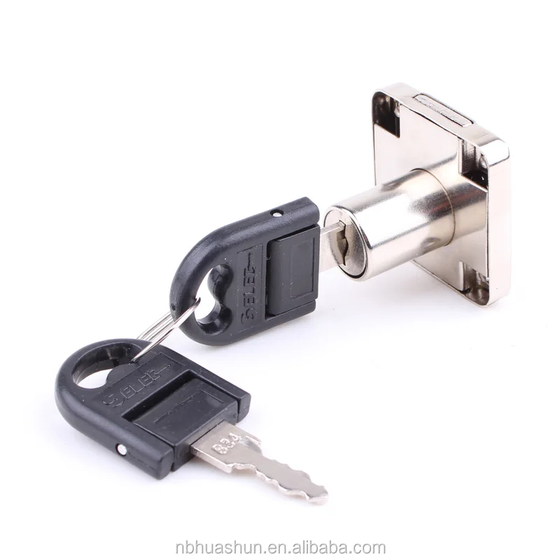 Zinc alloy furniture hardware fitting cam lock for metal or wooden office desk drawer locks
