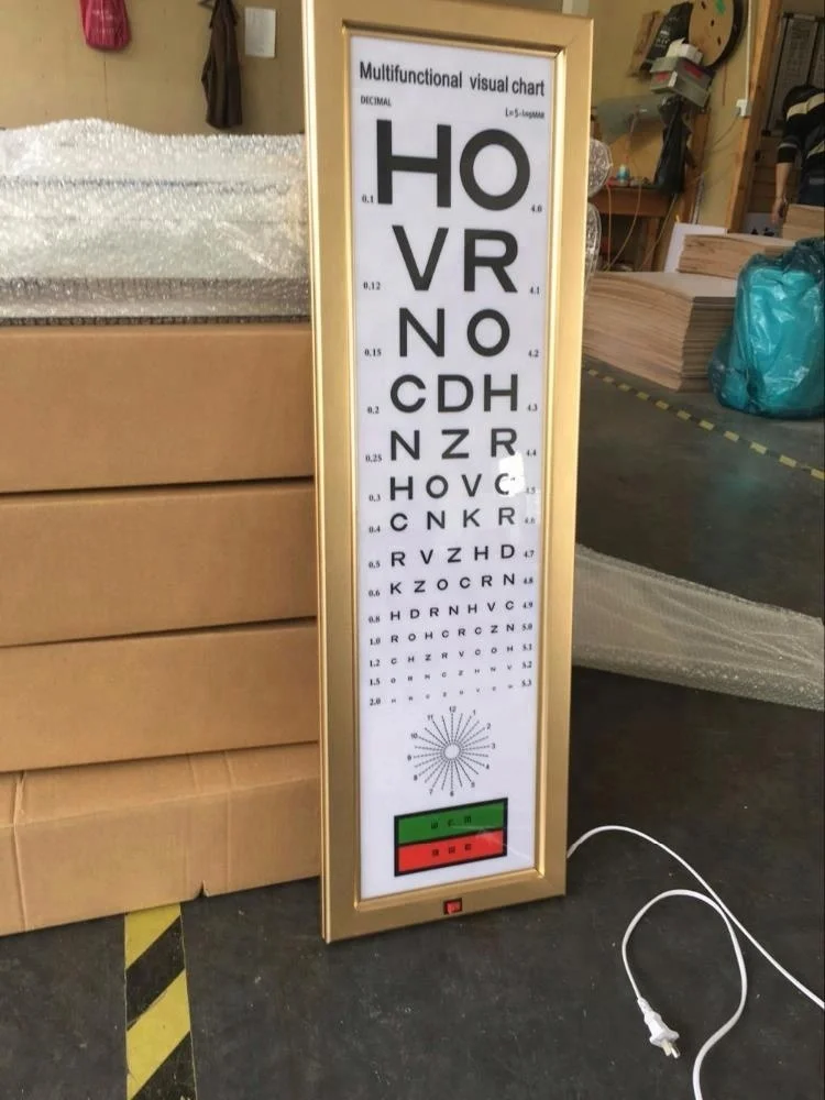 Китайский оптический баланс между красными и зелеными остроты зрения диаграммы NV-400