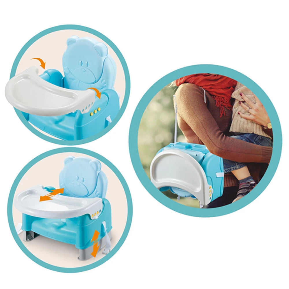 Children Furniture Plastic Chairs For Kids Weina Easygo Booster Seat Feeding Portable Baby Dining Table Chair