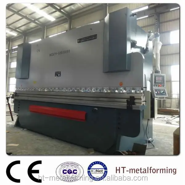 E21 control system WC67Y-350T/6000 cnc sheet metal cutting and bending machine