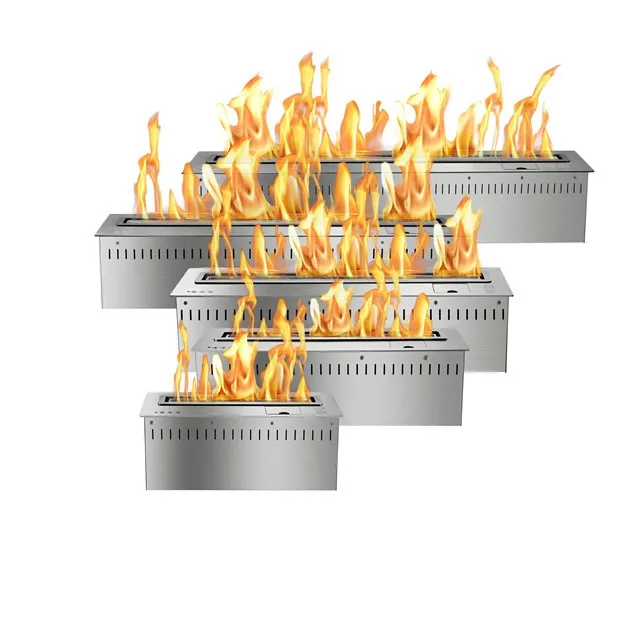 inno fire 36 inch intelligent stainless steel controller ethanol fireplace