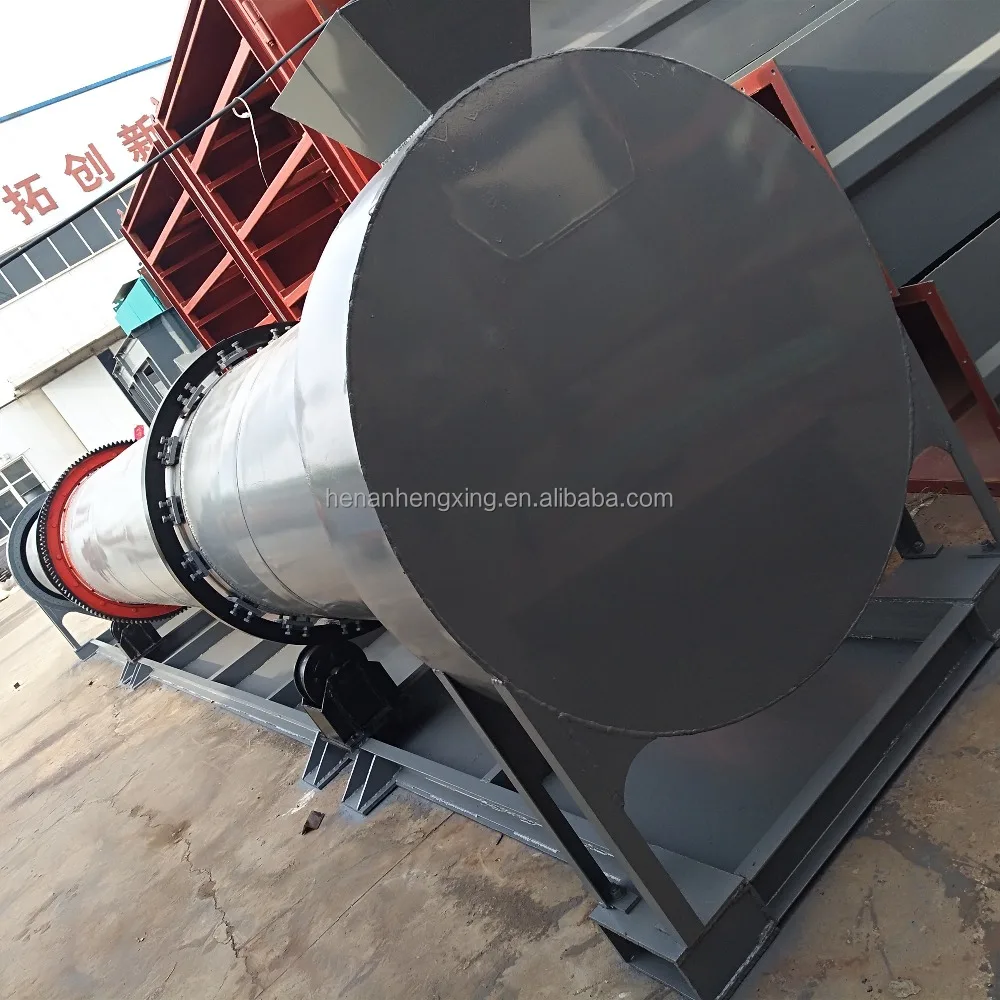 New Design Copper Ore Rotary Drum Dryer For Copper Processing Plant